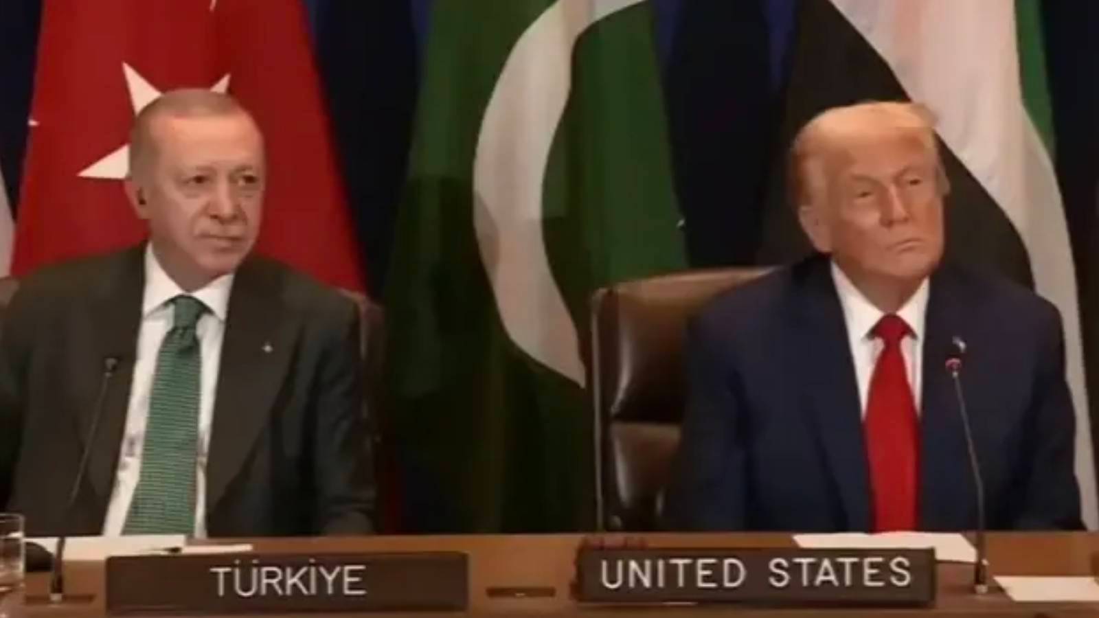 Erdoğan ile Trump, kritik Gazze zirvesinde yan yana