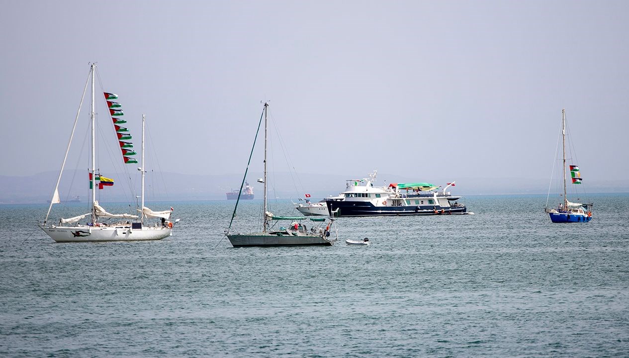 Küresel Sumud Filosu’na dron takibi