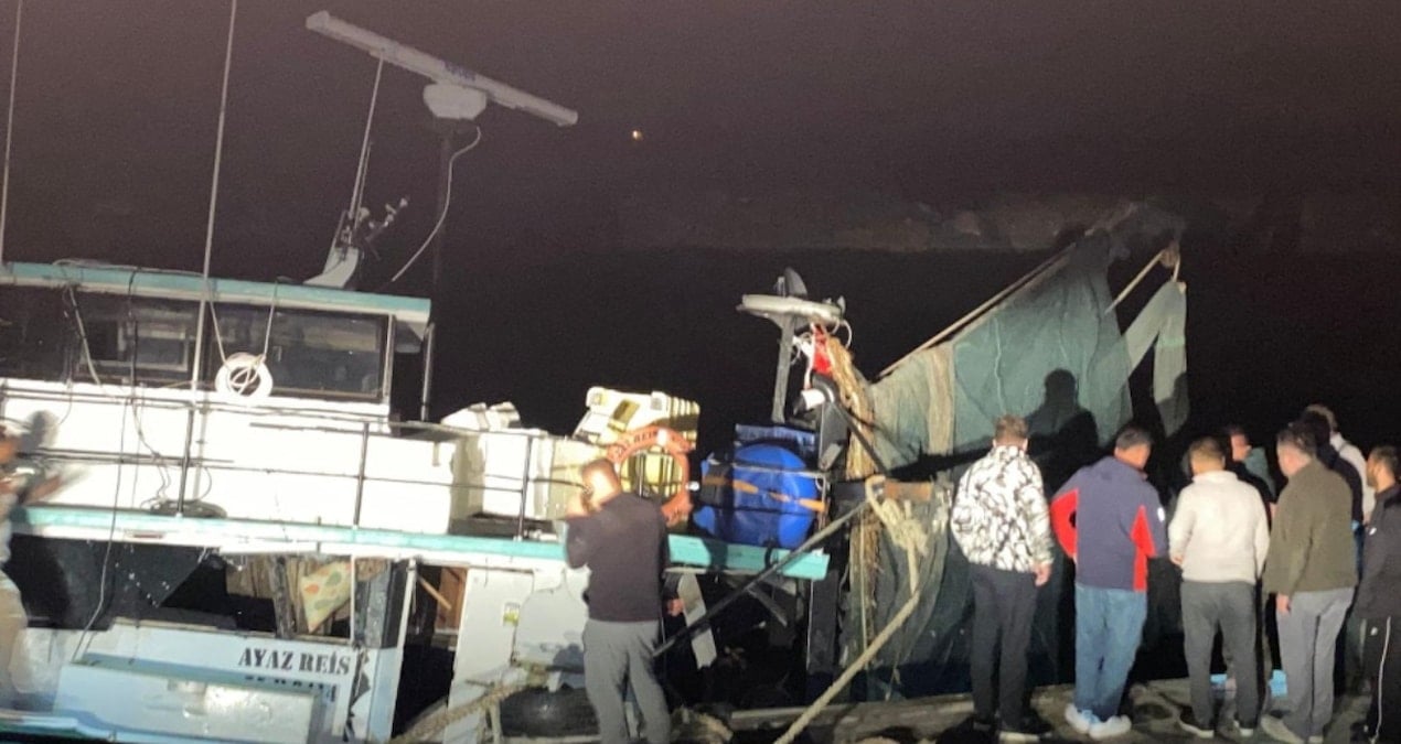 Samsun’da balıkçı teknesinde patlama: Yaralılar var