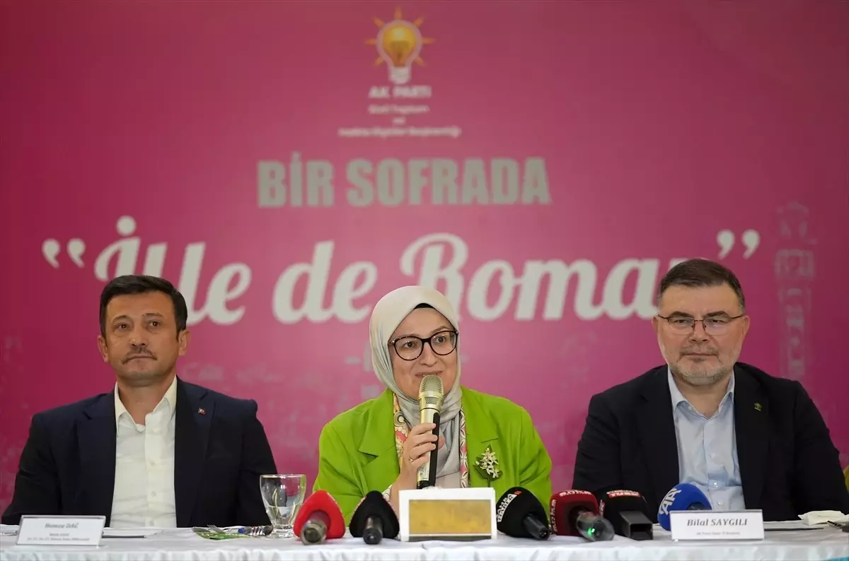 AK Parti Genel Başkan Yardımcısı Belgin Uygur, İzmir’de konuştu Açıklaması