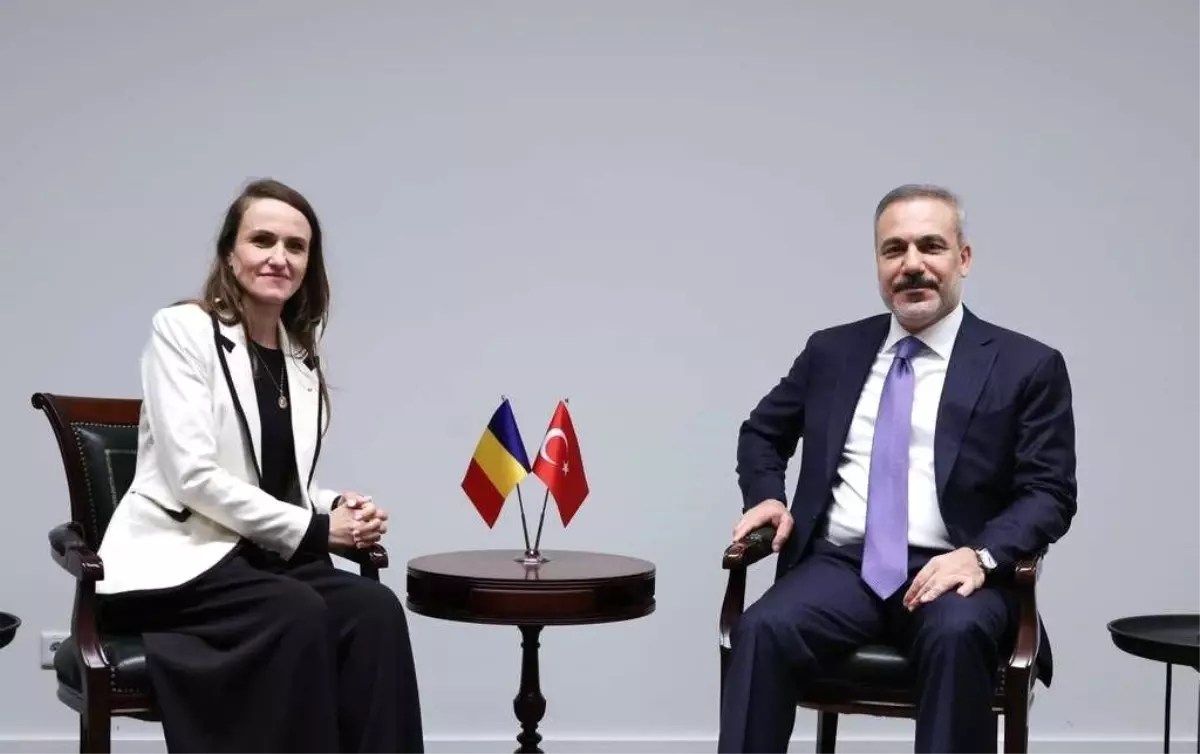 Fidan, Lüksemburg’da Romanya Bakanı ile Görüştü