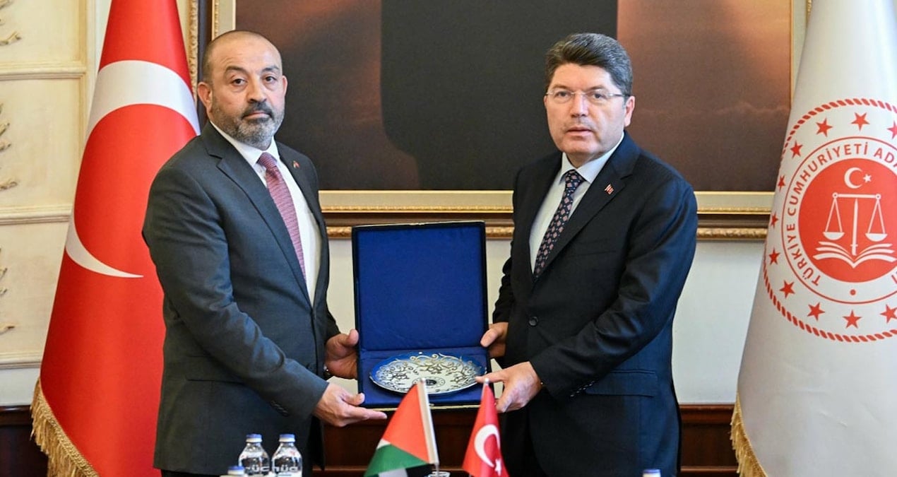 Bakan Yılmaz Tunç, Filistin Başsavcısı Akram Al-Khatib ile görüştü