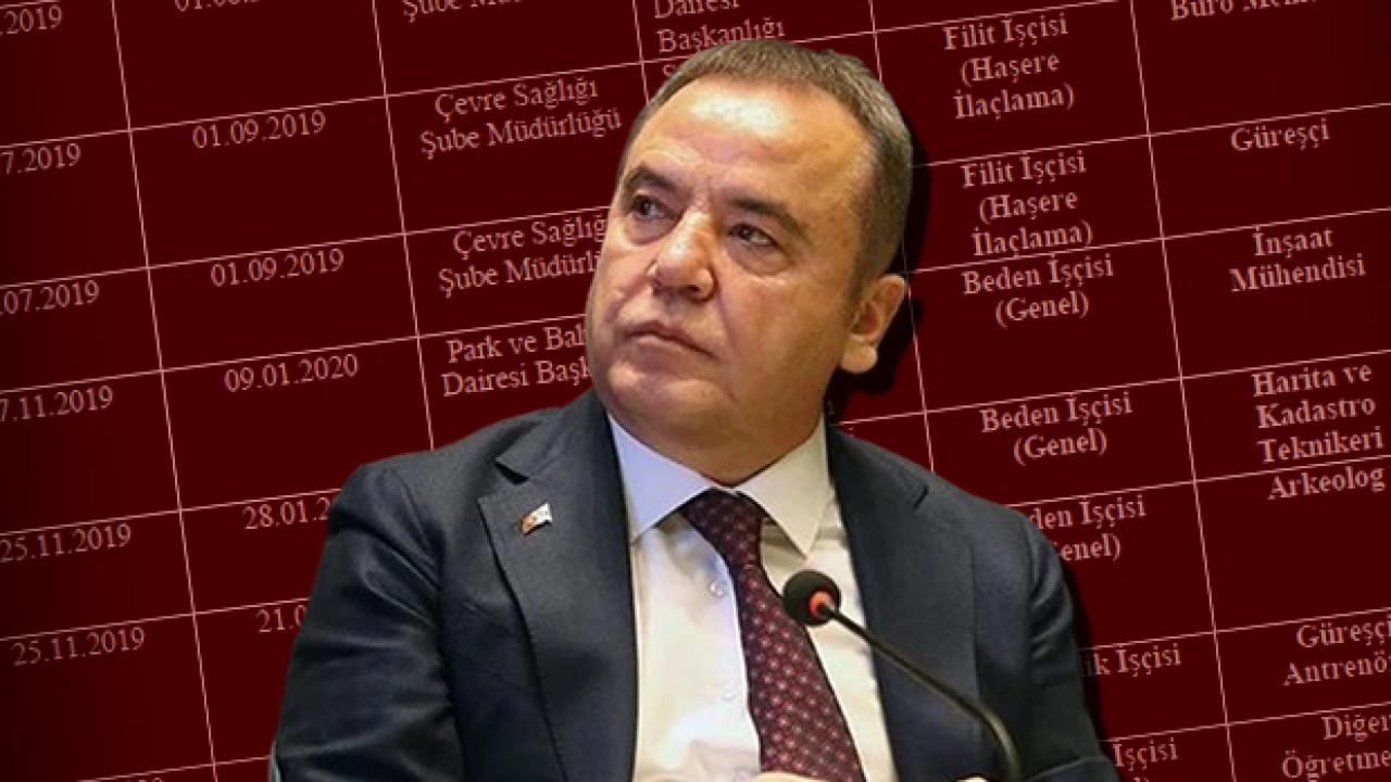 Belediyede Böcek usulü kadrolaşma:Temizlikçi 1,5 ayda mimar,haşereci 20 günde hemşire oldu