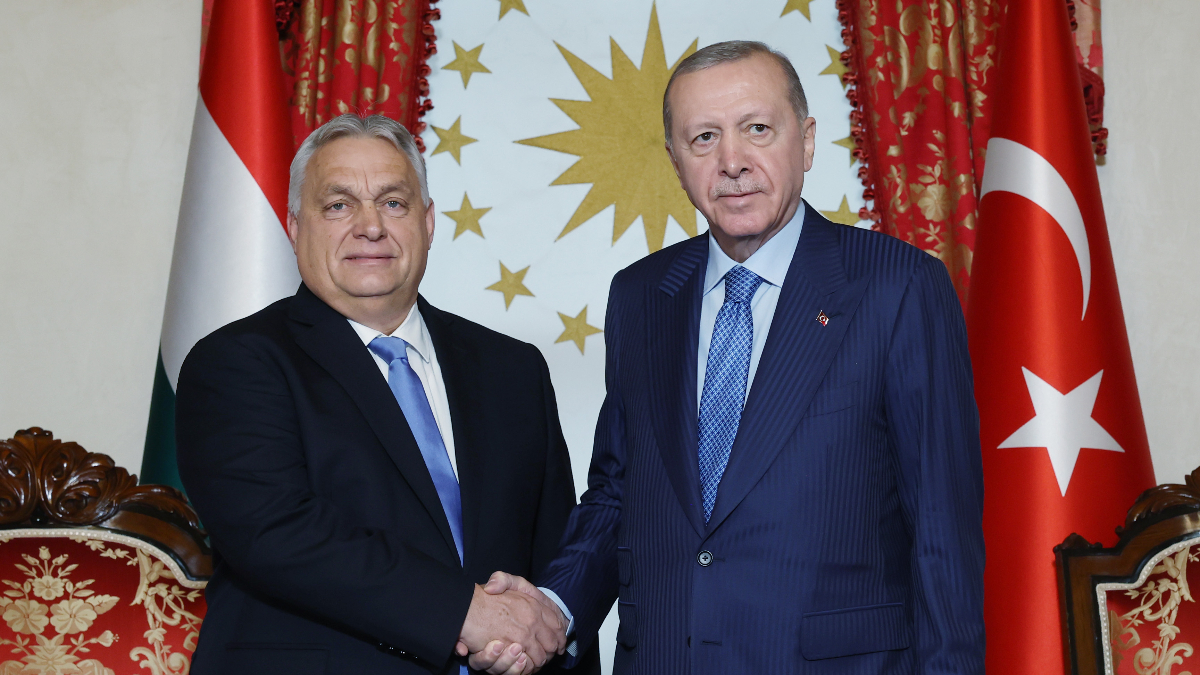 Cumhurbaşkanı Erdoğan, Macaristan Başbakanı’nı kabul etti