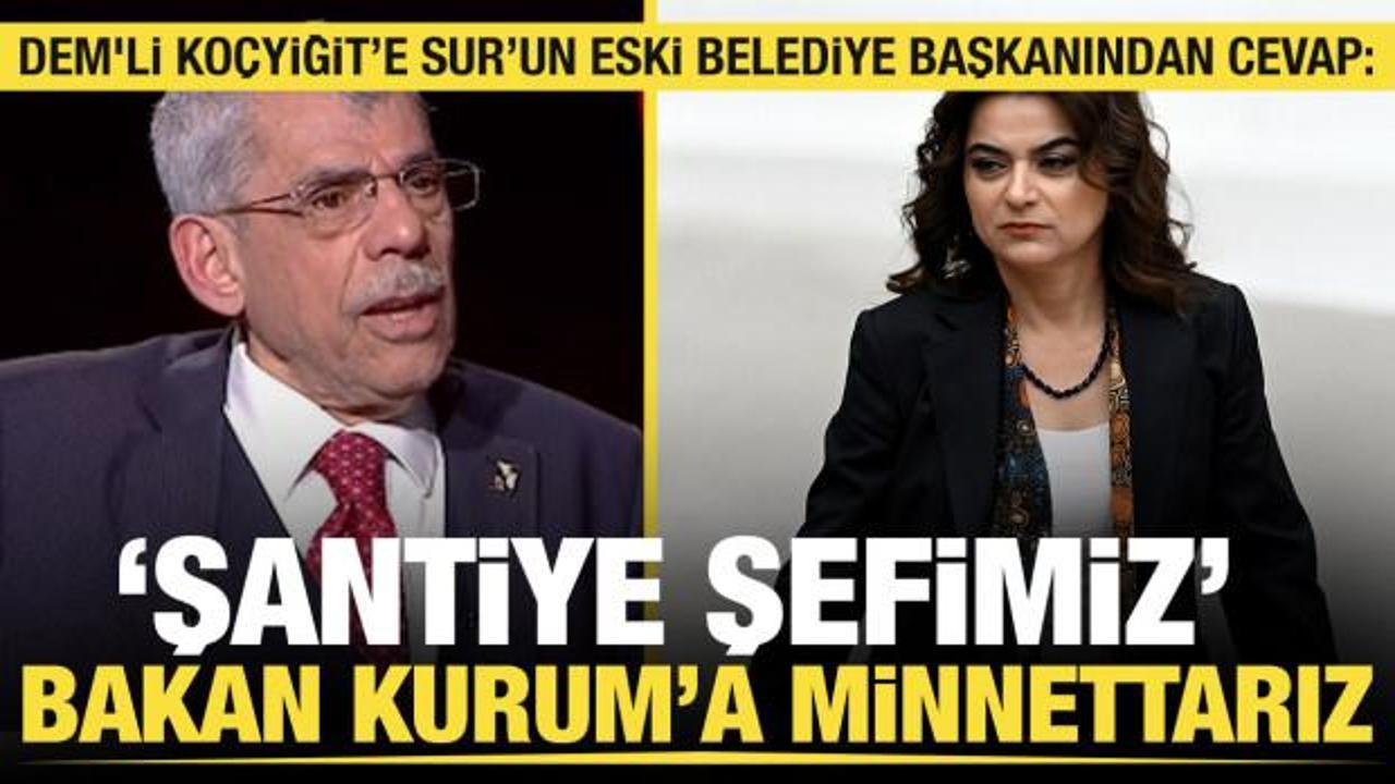 Sur’un eski Belediye Başkanı Toptancı’dan DEM’li Koçyiğit’e: Bakan Kurum’a minnettarız