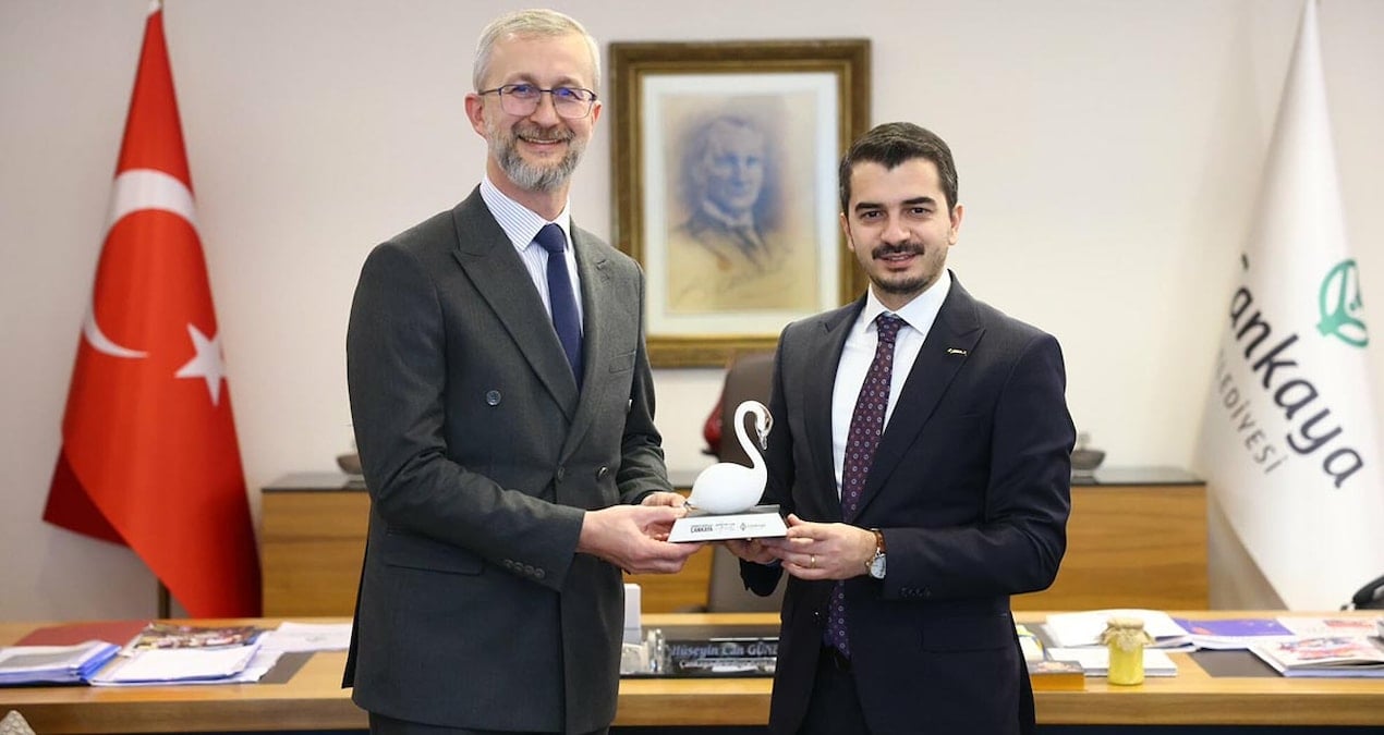 Ukrayna’nın Ankara Büyükelçisi Dzhelialov’dan Çankaya Belediyesine ziyaret