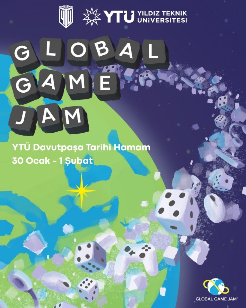 Oyun Geliştirme Maratonu “Global Game Jam” İçin Geri Sayım: YTÜ Tarihi Hamam Kapılarını Açıyor!