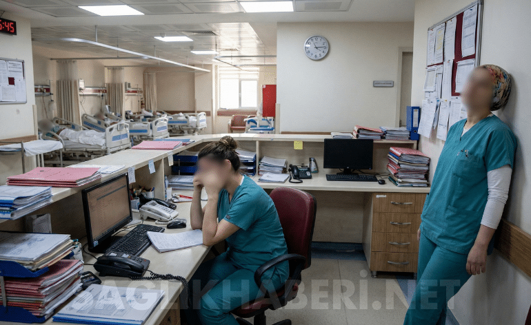 Matematik İflas Etti: İki Hemşirenin 16 Saatlik Mesaisine 35 Saatlik İş Sığdırılıyor! • Sağlık Haberi
