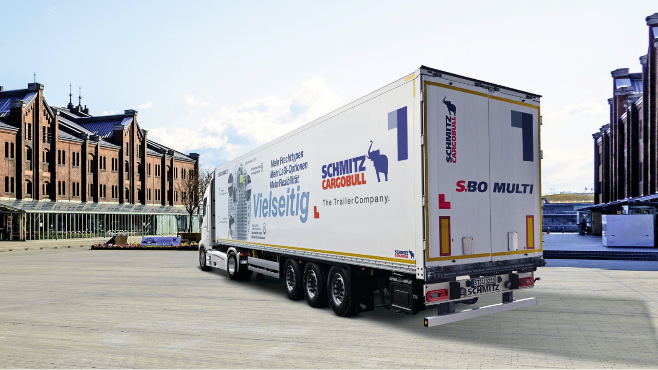 Schmitz Cargobull’dan Yeni Askılı Tekstil Taşıyıcı Semi-treyler: S.BO MULTI 